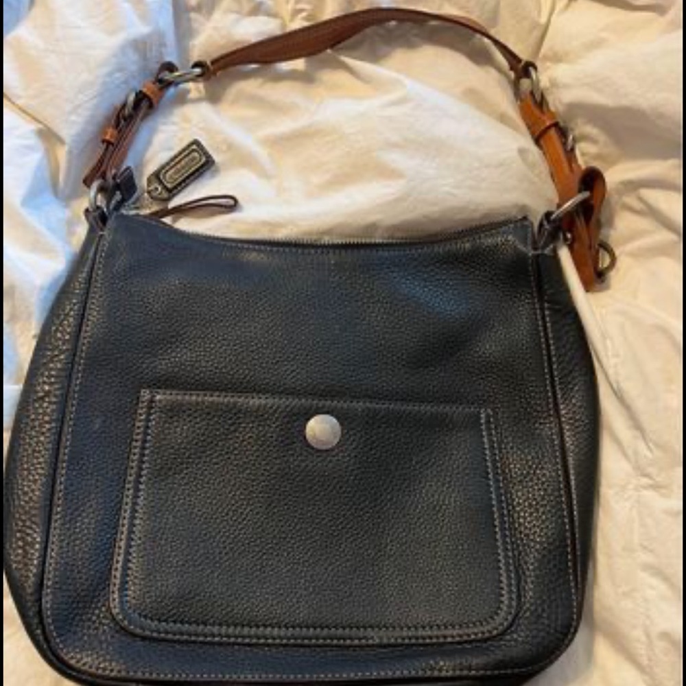 Coach leather purse